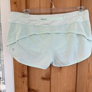 lululemon athletica Women's Light Green Shorts